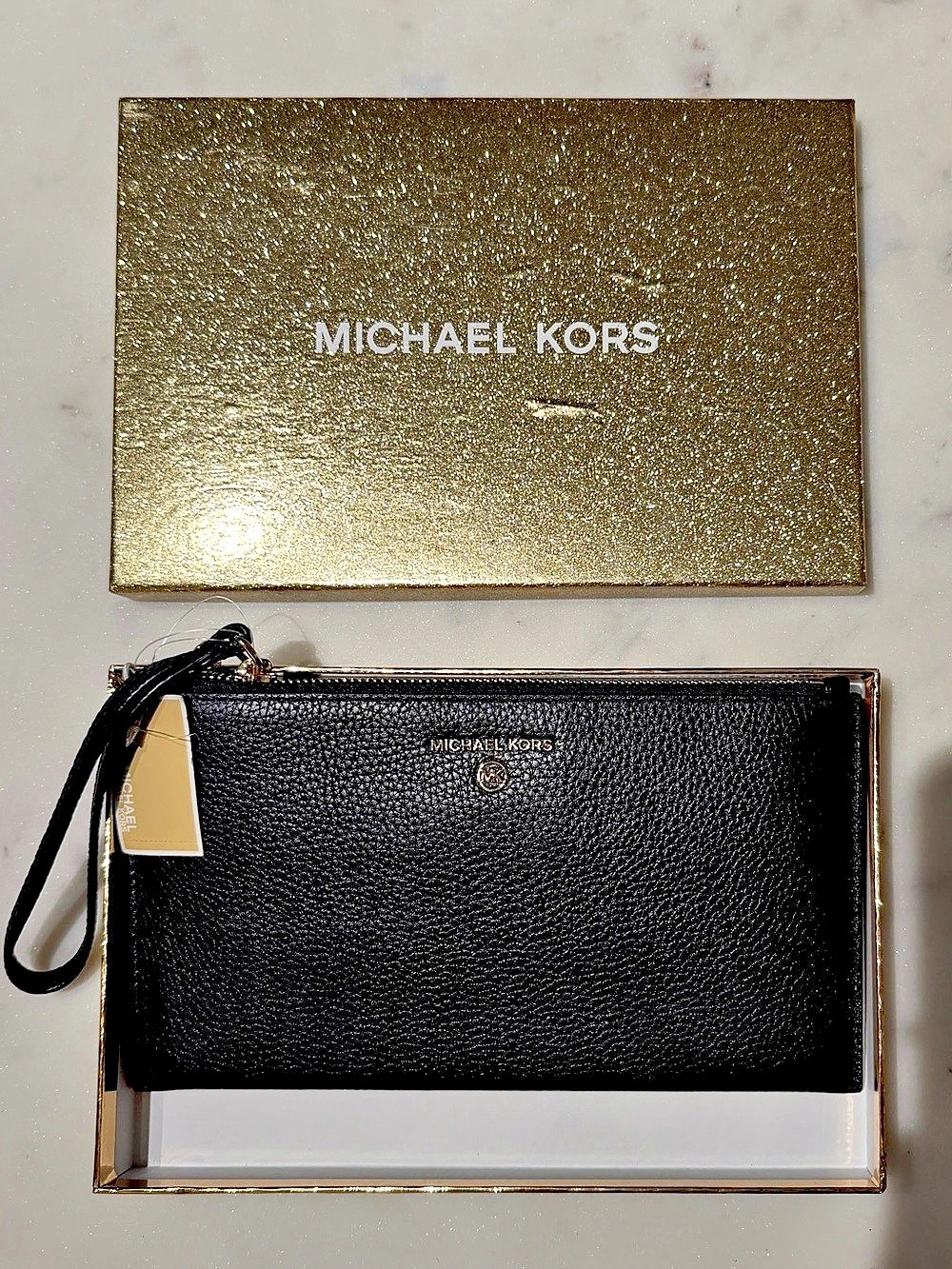 Michael Kors Jet Set Large Flat Wristlet NWT